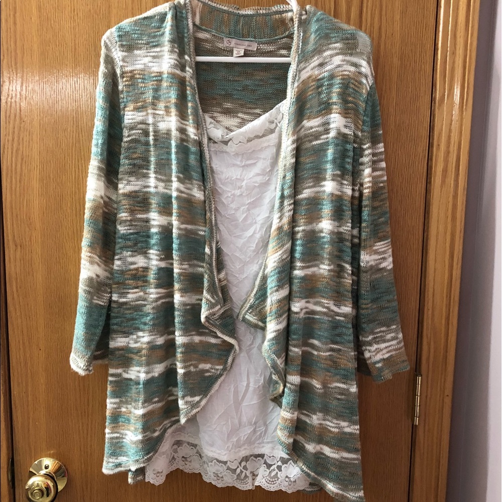 Sweater with cami